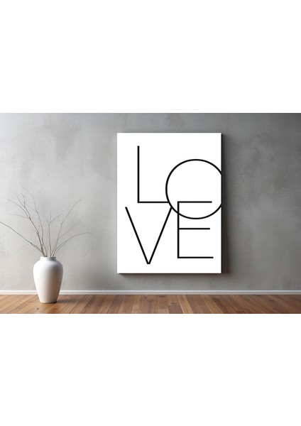Aşk ( Love ) Temalı Kanvas Tablo 41