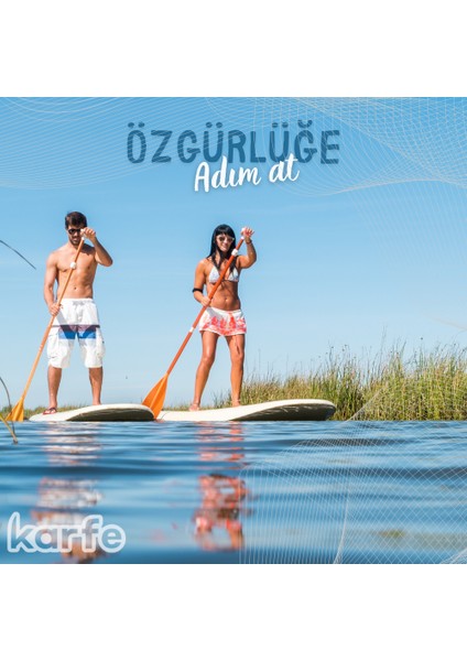 11' (335CM) Sup Şişme Kürek Sörfü - Stand Up Paddle Board (Radiant Journey)