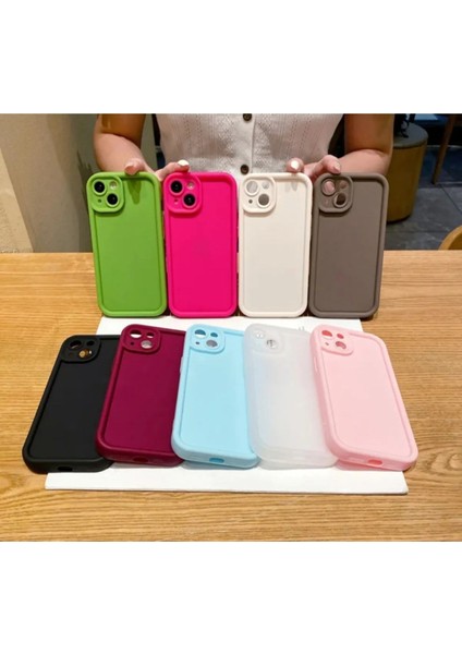 Cover Center Apple iPhone 11 Kilif Kamera ve Lens Korumalı Kenarları Çıkıntılı Silikon Kılıf