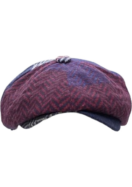 Kışlık Patchwork Ingiliz Stili 8 Parçalı Peaky Blinders Kasket Şapka fiyatları