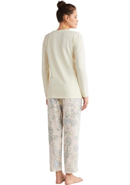 Catherines Kadın Bej Pijama Takım 2633
