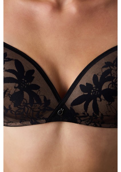Cosy Lace Dantel Siyah Sütyen