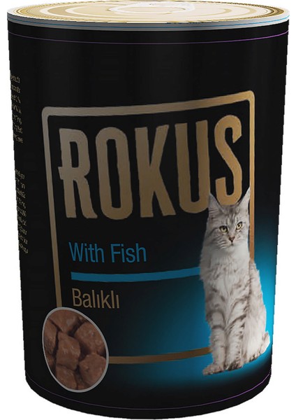 Balıklı Kedi Konservesi 410 gr