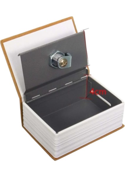 Sözlük Görünümlü Mini Kasa 11.5cm Kitap Para Gizli Güvenli Kilitli fiyatları