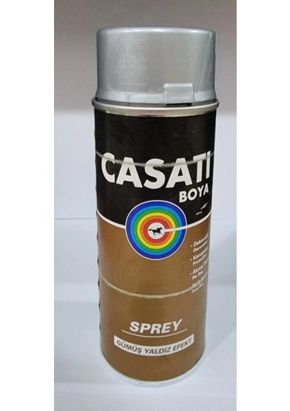 Sprey Boya 400 ml Metalik Gümüş Yaldız