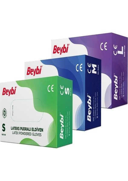 Pudralı Muayene Eldiveni 100'lü fiyatları