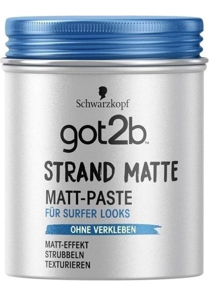 Got2b Strand Matte Şekillendirici Wax