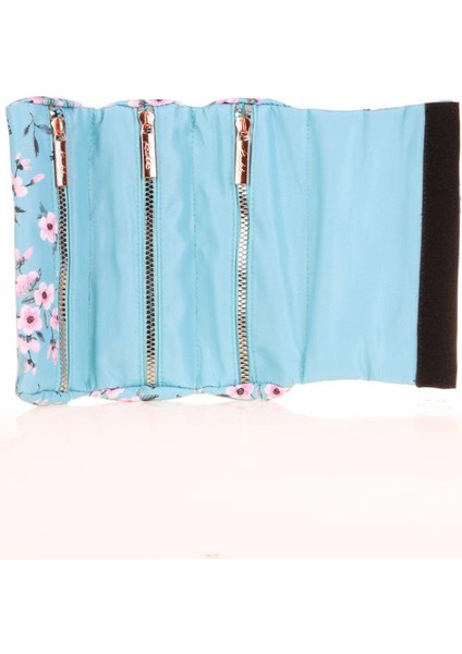 Soft Floral Suprise Kalem Çantası Blue modelleri