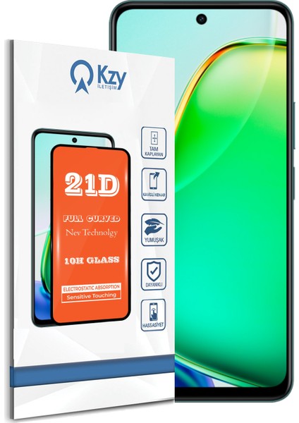 Vivo Y28 İle Uyumlu Tam Kaplayan 21D Temperli Ekran Koruyucu Cam fiyatları