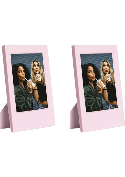 Mini 12 Pembe Slikon Kılıf Mini 28'li Albüm ve Fotoğraf Çerçeveleri Aksesuar Seti fiyatları