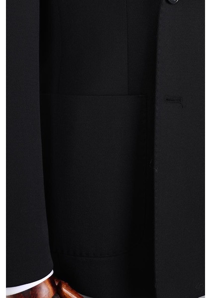 Kruvaze Yaka Tasarımlı Erkek Ceket - KAW5242W indirimleri