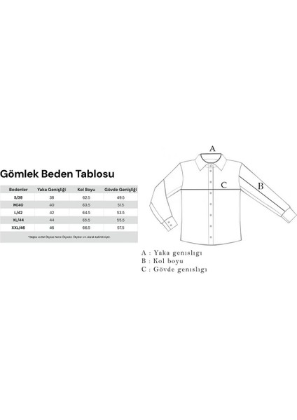 İtalyan Yaka Erkek Gömlek Slim Fit %100 Pamuk - KAW4023S