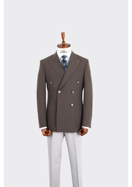 Prestijli ve Modern Kruvaze Erkek Ceket - KAW5245W