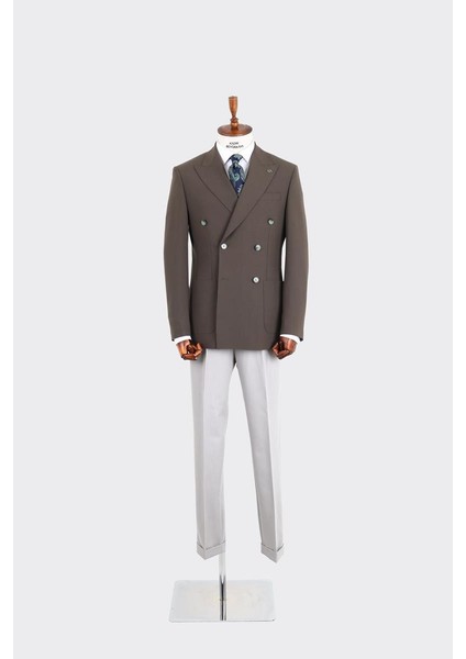 Prestijli ve Modern Kruvaze Erkek Ceket - KAW5245W modelleri