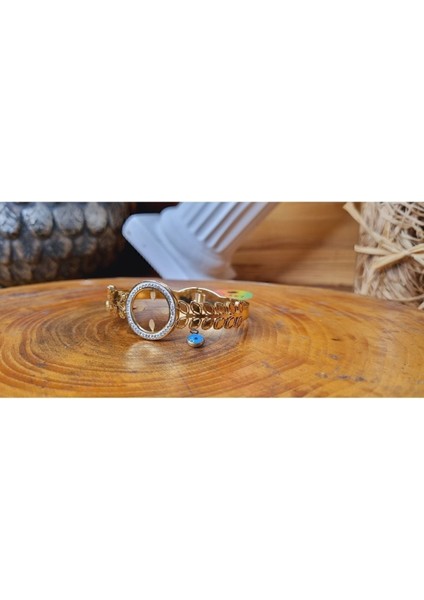 Paslanmaz Çelik Altın Renk Çeyrek Çerçeve Kelepçe, Güçlü ve Şık Tasarım modelleri