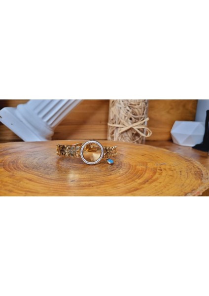 Paslanmaz Çelik Altın Renk Çeyrek Çerçeve Kelepçe, Güçlü ve Şık Tasarım fırsatları