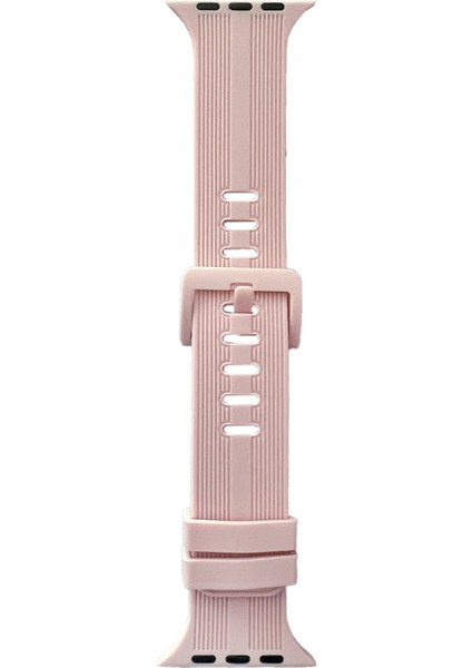 Apple Watch Uyumlu 38-40-41-42-44-45-49 mm Silinebilir Yüksek Kalite Çizgi Detaylı Esnek Yumuşak Tokalı Silikon Kordon fiyatları