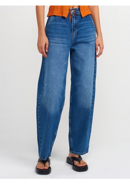 71686 Balon Model Denim Pantolon-Mavi modelleri