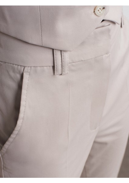 71529 Slim Fit Yüksek Bel Pantolon-Taş indirimleri
