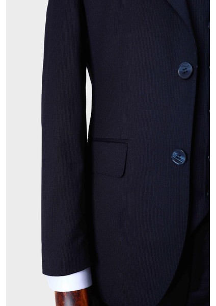 Geniş Yaka Erkek Yelekli Takım Elbise - KAW1033S indirimleri