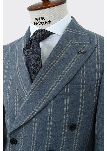Kaliteli Kumaş Kruvaze Erkek Ceket - KAW5232W fırsatları