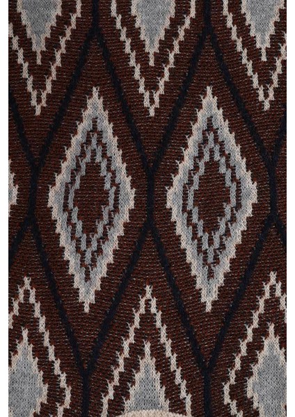 Pamuklu Tam Balıkçı Yaka Desenli Erkek Kazak - KAW6905W fırsatları