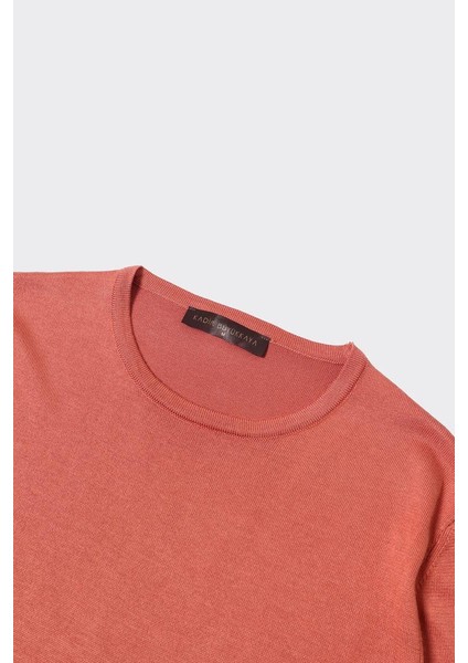 Bisiklet Yaka Triko Erkek Kazak - KAW6600W