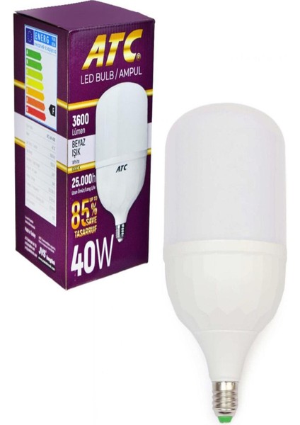 40W Torch LED Ampul Beyaz