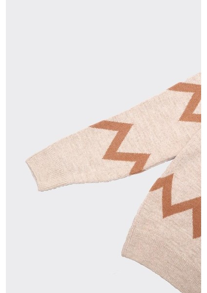 Erkek Pamuklu Klasik Bisiklet Yaka Kazak - KAW6900W modelleri