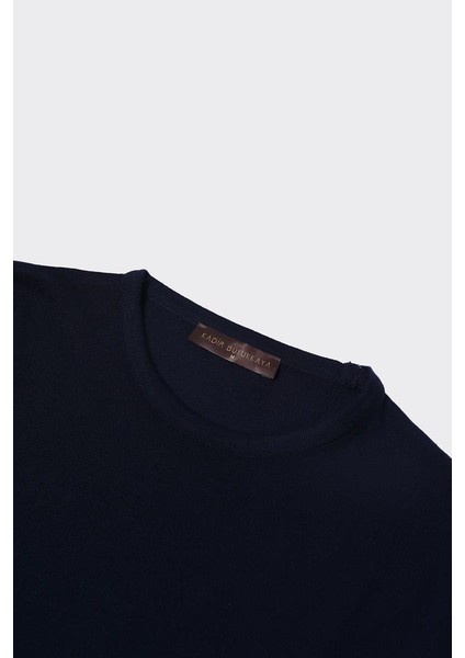 Bisiklet Yaka Triko Erkek Kazak - KAW6600W