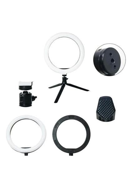 10INÇ 26CM Youtube Instagram Tiktok Selfie  Stüdyo Video Fotoğraf Ring Light  Tripod LED Hal