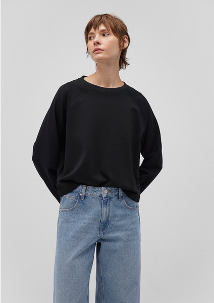 Bisiklet Yaka Siyah Sweatshirt 1S10150-900 fiyatları