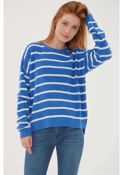 Kadın Çizgili Kazak fırsatları