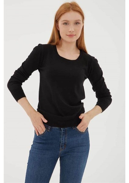 Kadın U Yaka Kazak fırsatları