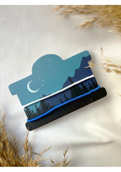 Çok Renkli 2'li Bileklik Seti, Akrilik Malzeme, 3 Adetli, Arkadaşlık Hediyesi modelleri