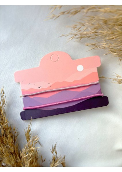 Çok Renkli 2'li Bileklik Seti, Akrilik Malzeme, 3 Adetli, Arkadaşlık Hediyesi fırsatları