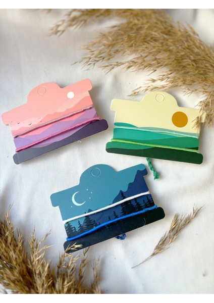 Çok Renkli 2'li Bileklik Seti, Akrilik Malzeme, 3 Adetli, Arkadaşlık Hediyesi indirimleri