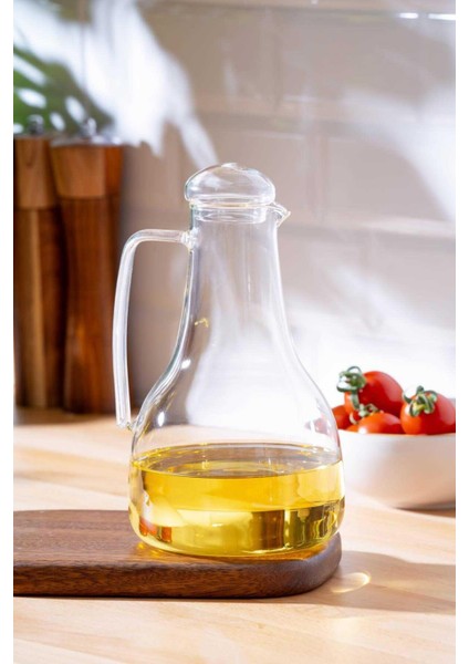 227 Cam Sürahi & Yağlık 1300 ml