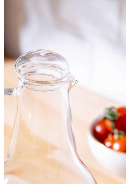 227 Cam Sürahi & Yağlık 1300 ml