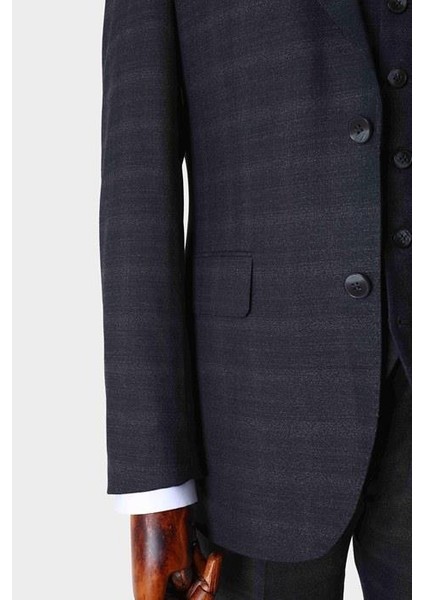 Modern Kesim Yelekli Erkek Takım Elbise - Slim Fit Şık ve Rahat - KAW1007S fırsatları