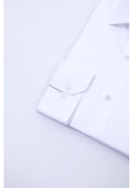 İtalyan Yaka Modern Tasarım Slim Fit Erkek Gömlek - KAW4024S fiyatları