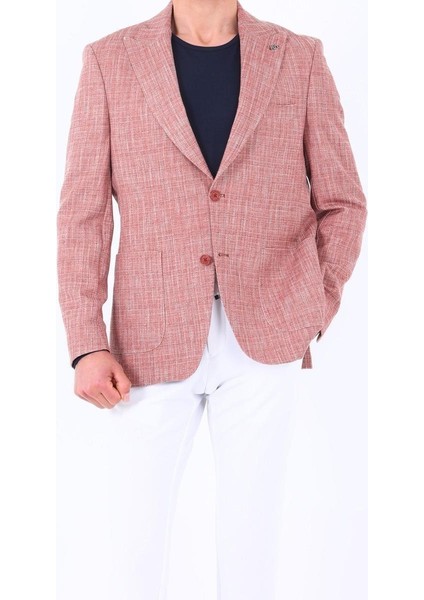 Yumuşak ve Dayanıklı Slim Fit Erkek Ceket - KAW5070S