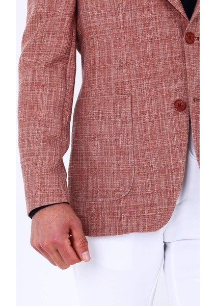 Yumuşak ve Dayanıklı Slim Fit Erkek Ceket - KAW5070S