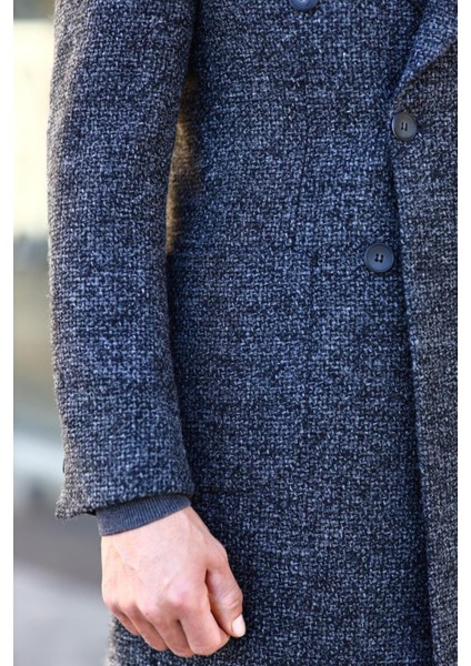 Modern Kesim Rahat Erkek Kruvaze Kaban - KAV7206W indirimleri