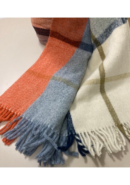 Gençev Home &selin& %100 Saf Yün Scotch Battaniye Tek Kişilik Yün Battaniye - % 100 Saf Yün - Wool fiyatları