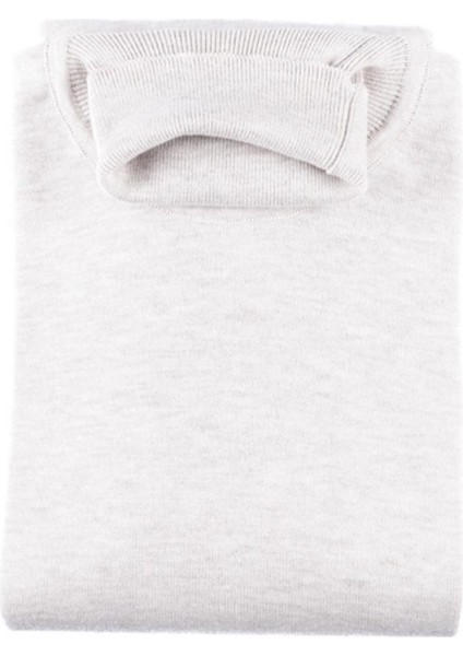 Slim Fit Kesim Modern Erkek Pamuklu Tam Balıkçı Yaka Triko Kazak - KAV6400W fiyatları