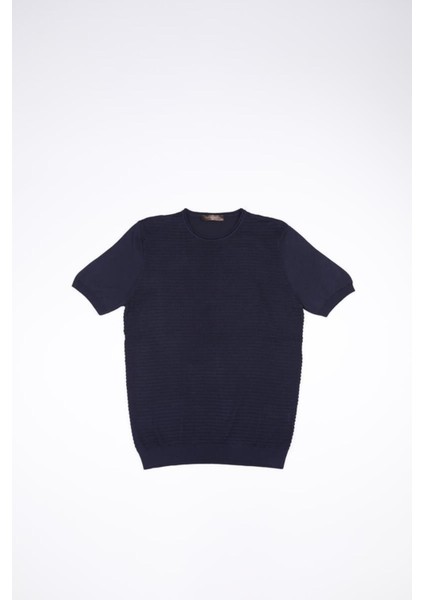 Erkek Moda Bisiklet Yaka Kısa Kol T-Shirt - KAV6207S modelleri