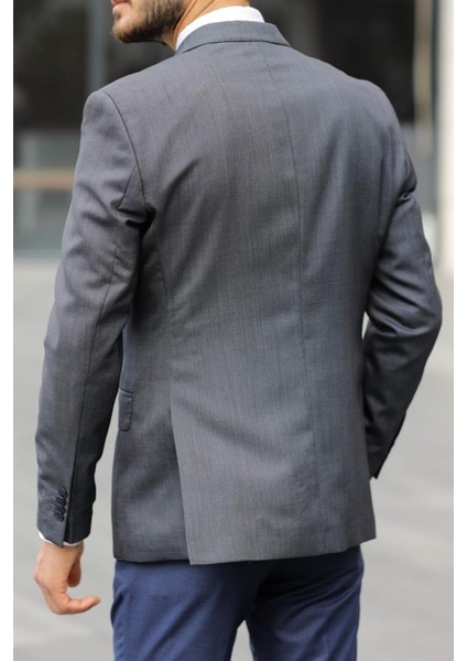 Rahat ve Modern Tasarımlı Erkek Slim Fit Ceket - KAV5029W indirimleri