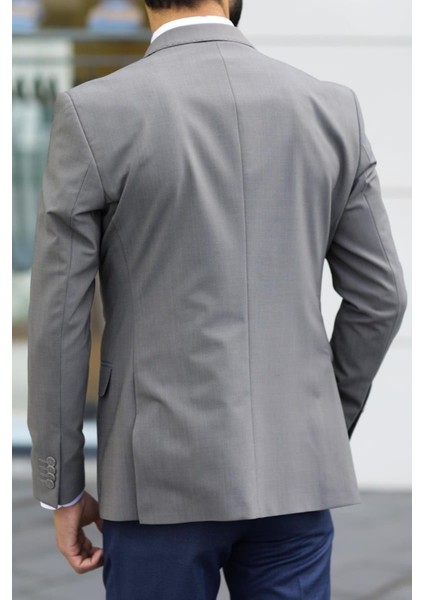Günlük ve Ofis Giyimi İçin Mükemmel Erkek Slim Fit Ceket - KAV5031W fırsatları