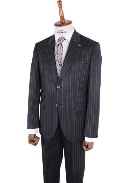 Modern Erkek Pileli Takım Elbise - KAV1402S fiyatları